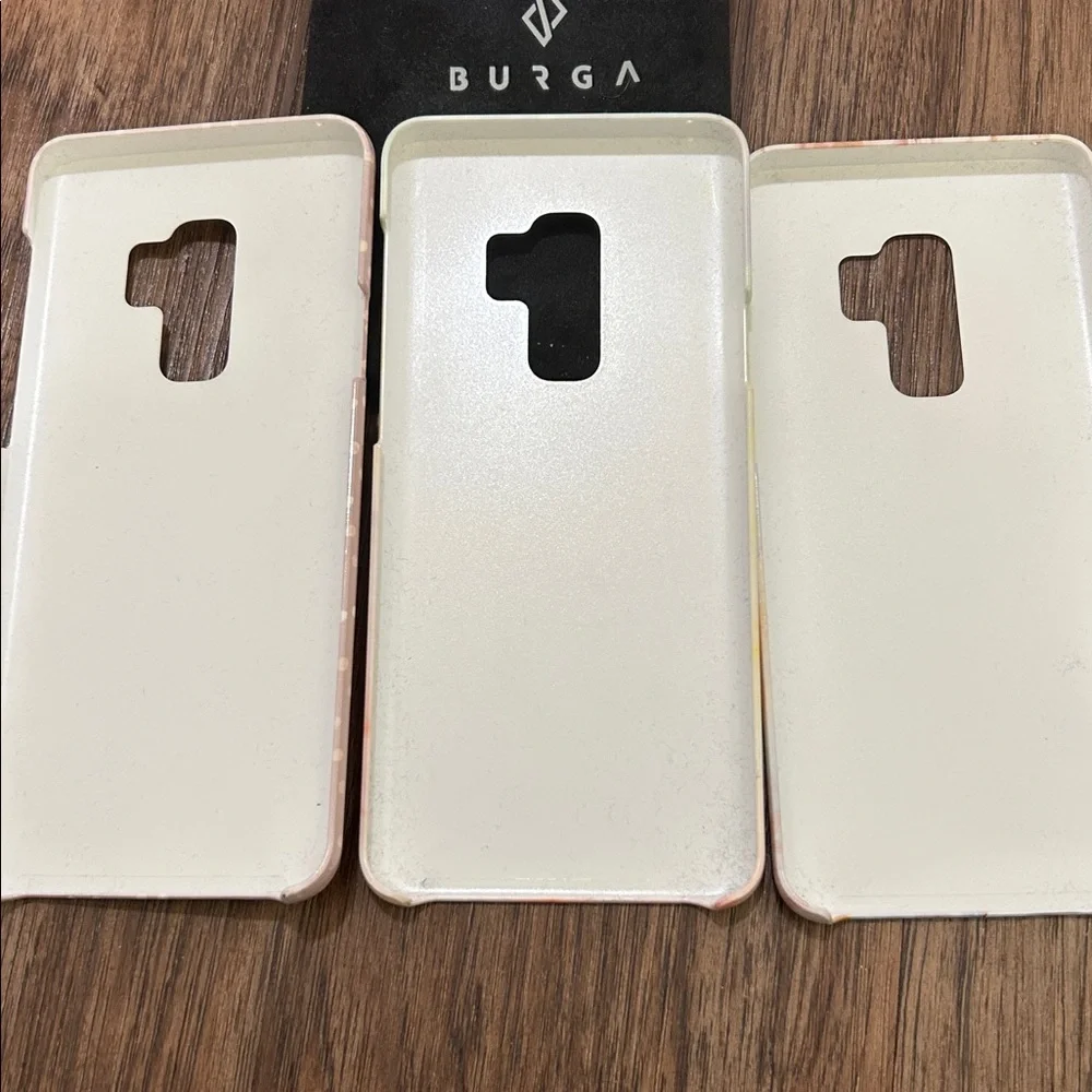 BURGA phone cases for Samsung Galaxy S9 Plus LOT OF‎ THREE great used condition